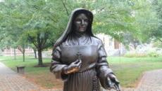 Saint Mother Theodore Guerin statue